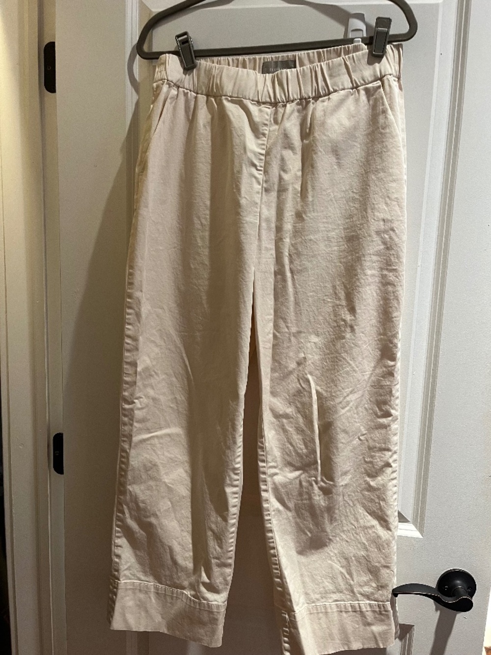 Everlane Pull-on Cotton Poplin Sz L